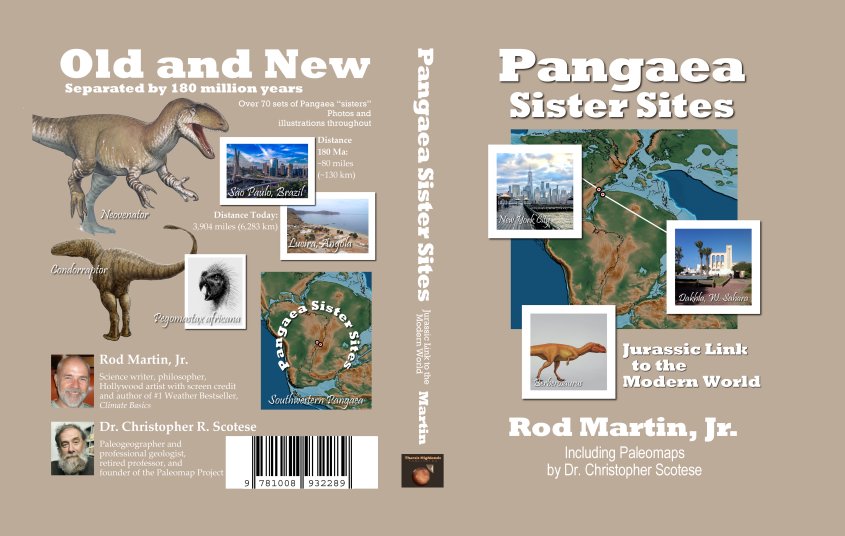 Pangaea Sister Sites book cover, hard cover edition
